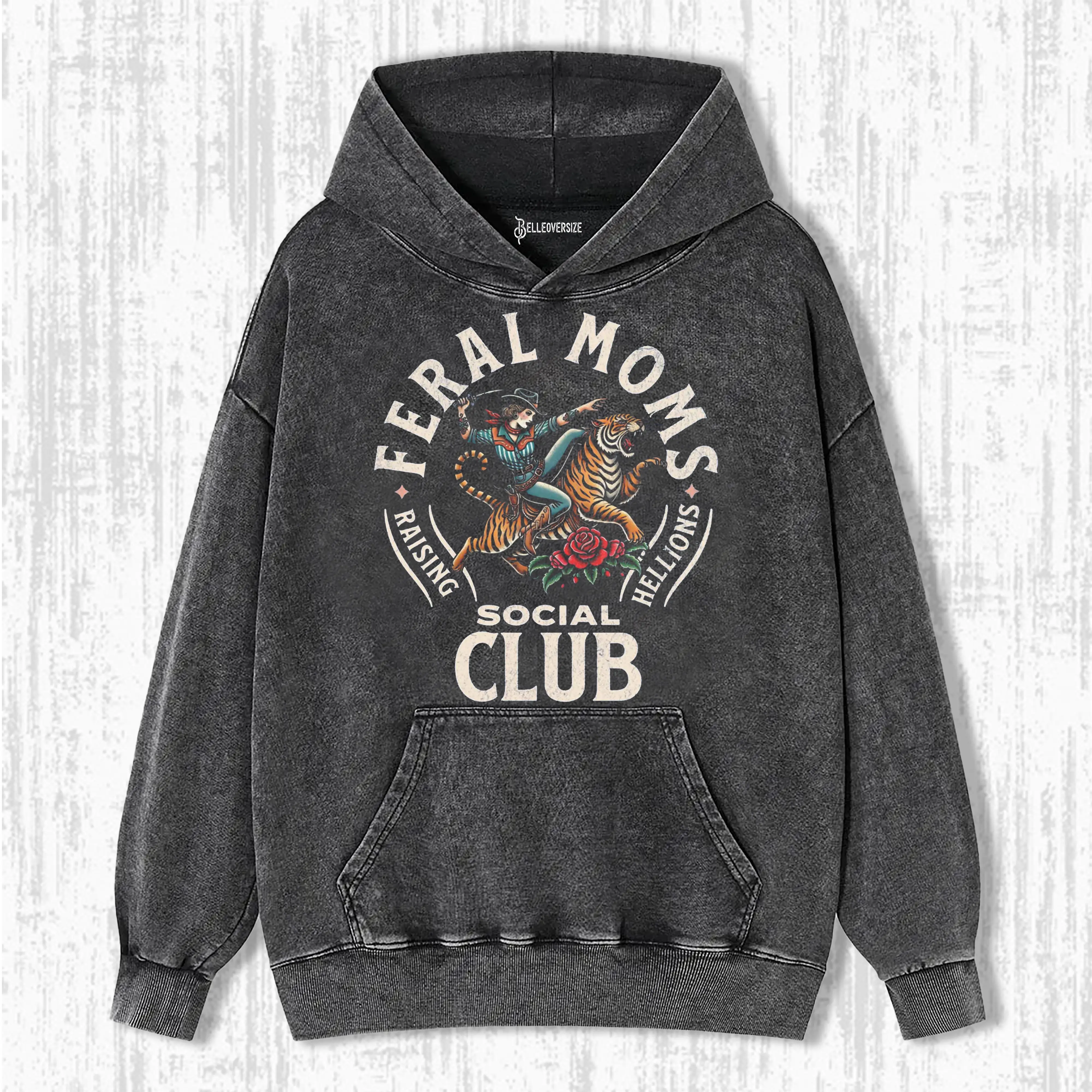 FERAL MOMS CLUB HOODIE
