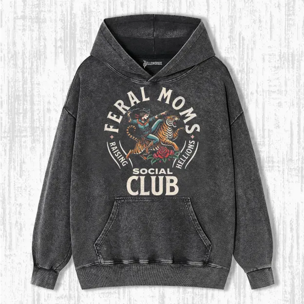 FERAL MOMS CLUB HOODIE