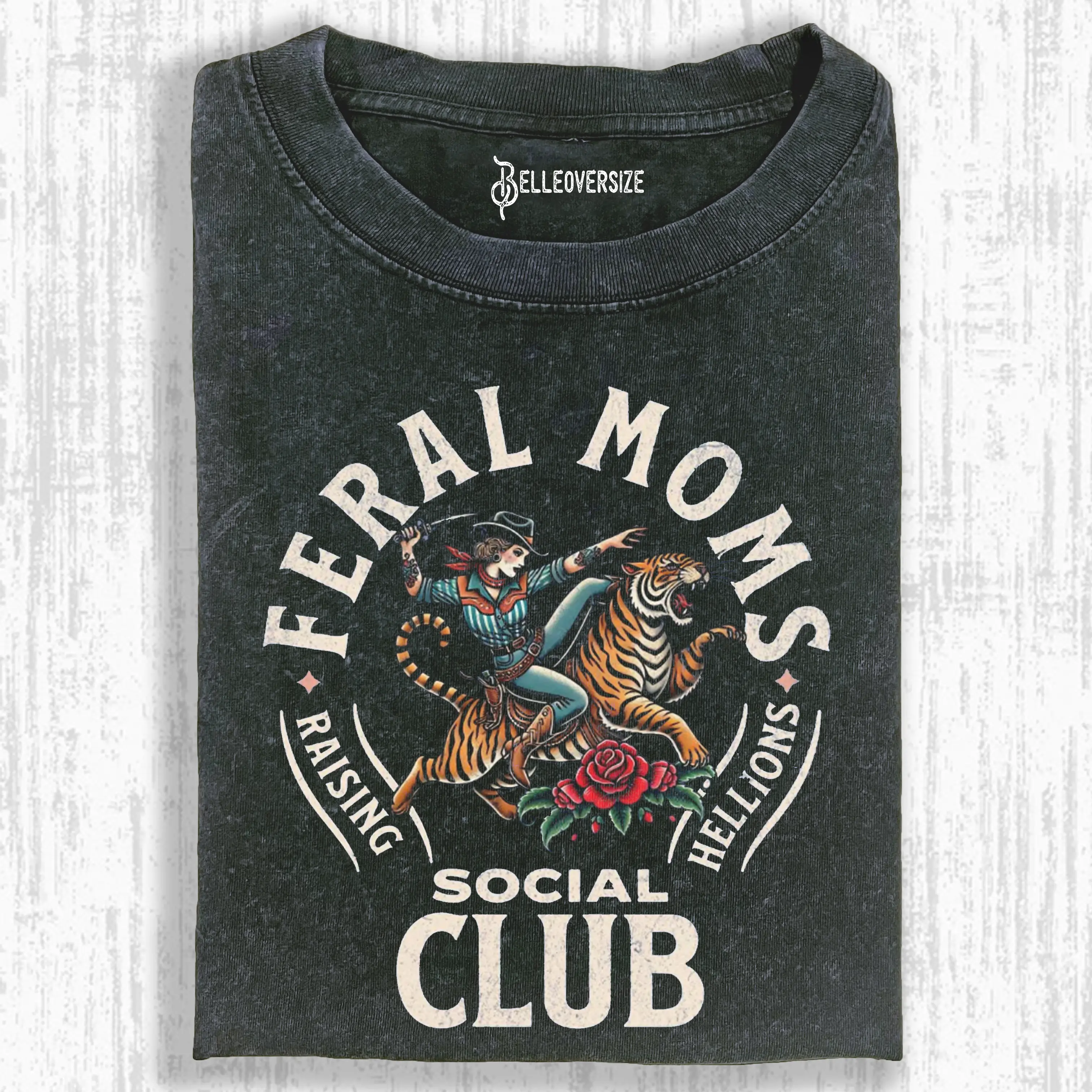 FERAL MOMS CLUB T-SHIRT