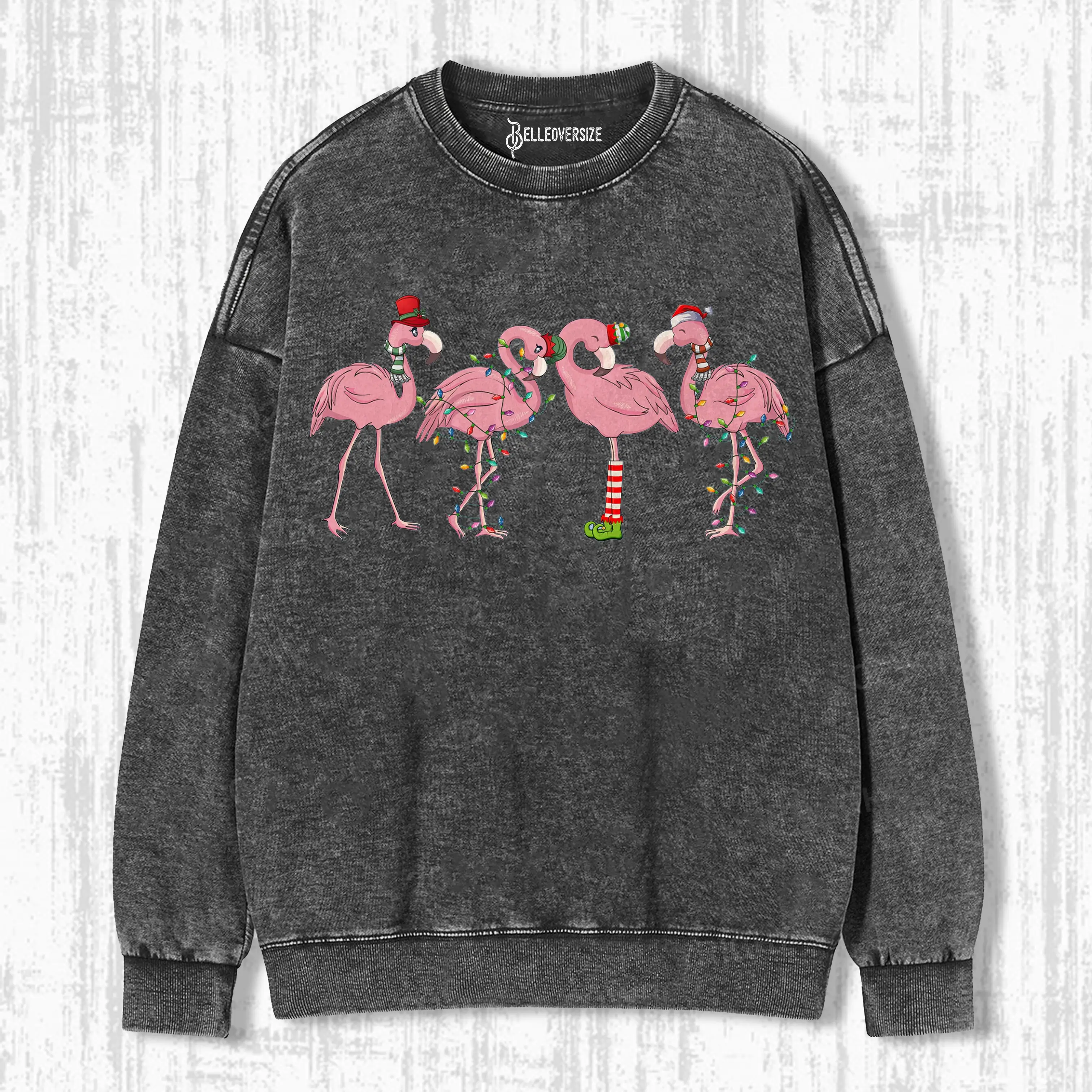 FLAMINGO CHRISTMAS SWEATSHIRTS