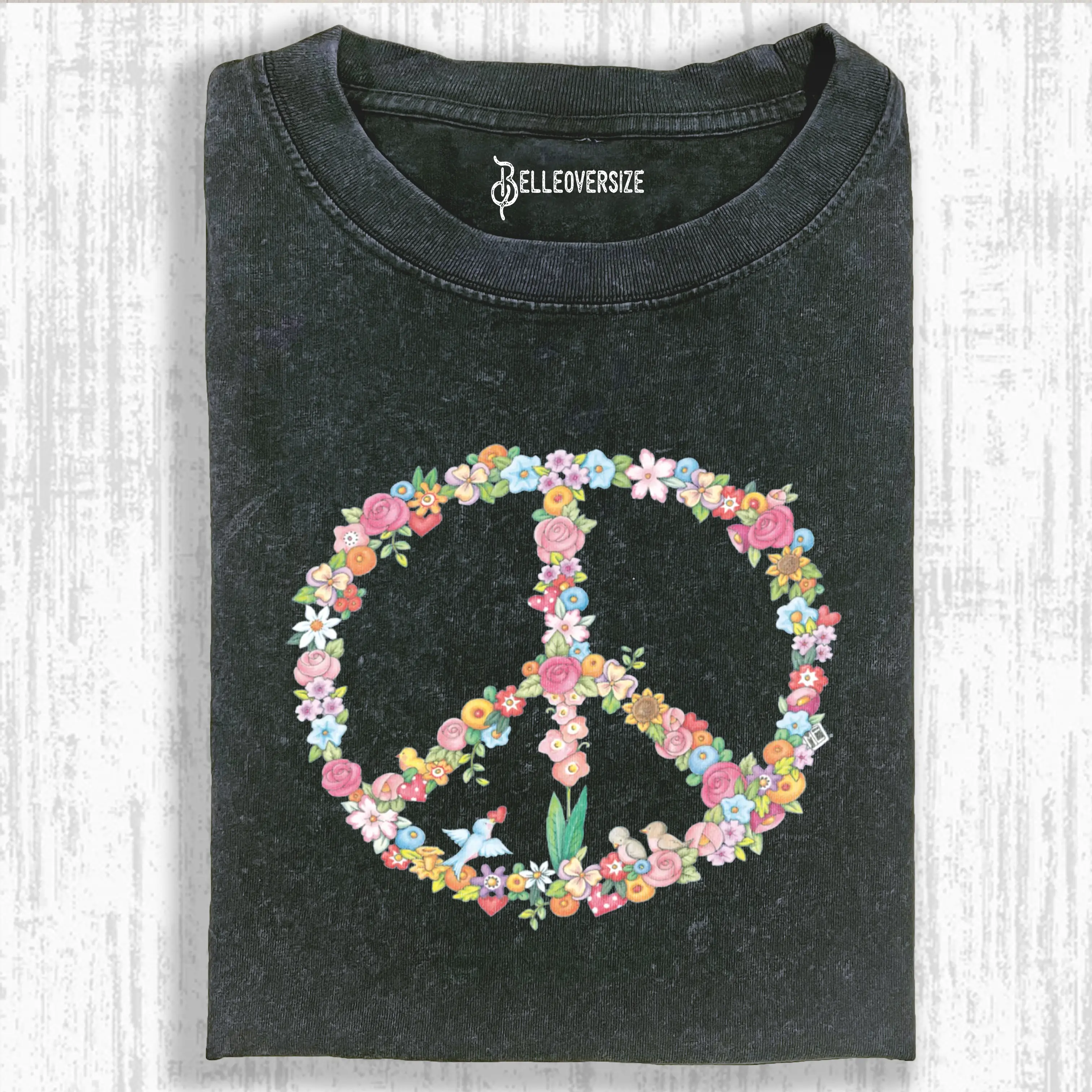 FLORAL PEACE  T-SHIRT