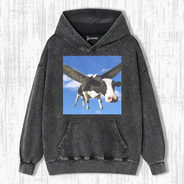 FLYING COW HOODIE