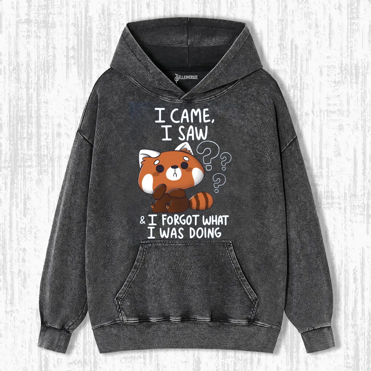FORGETFUL RED PANDA HOODIE