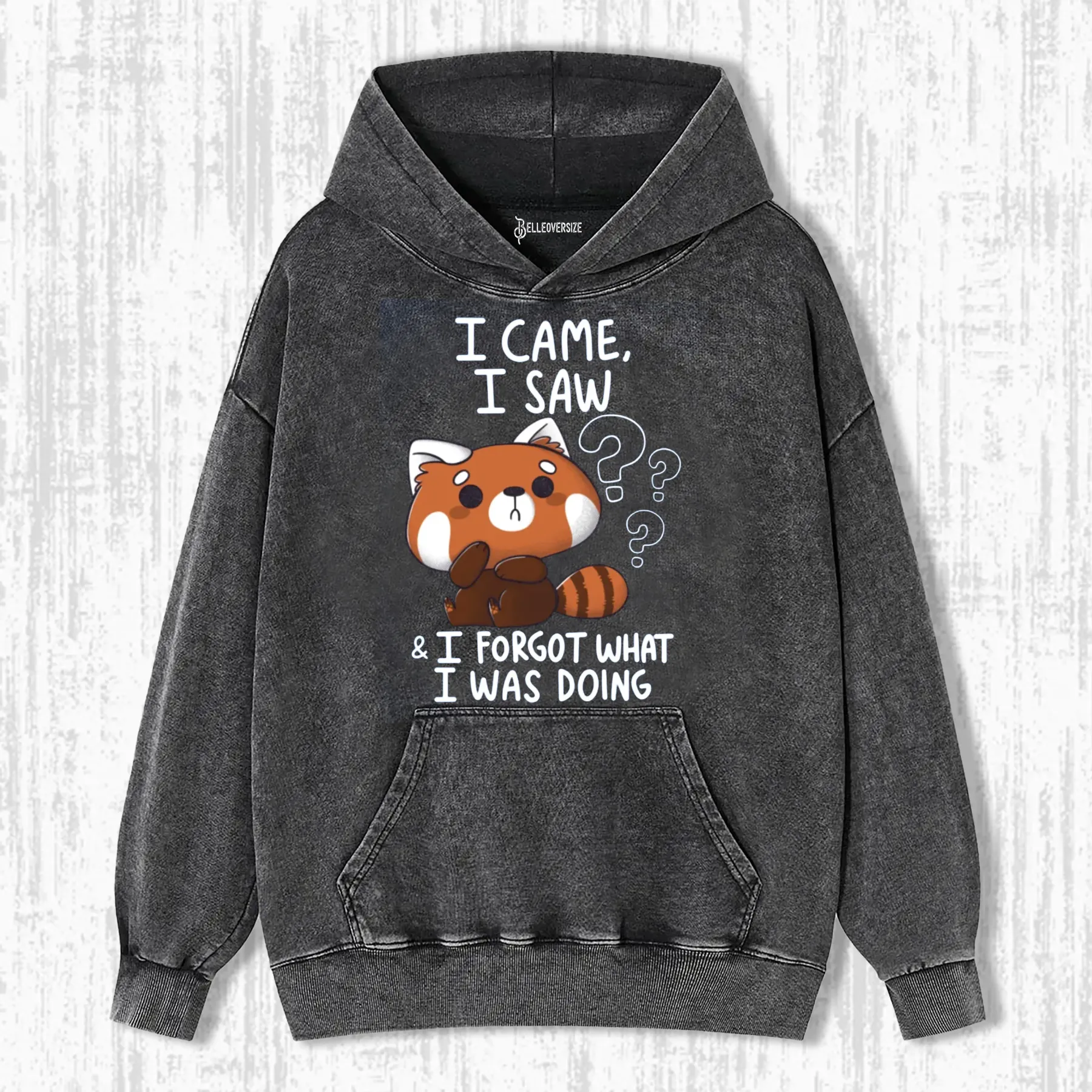 FORGETFUL RED PANDA HOODIE