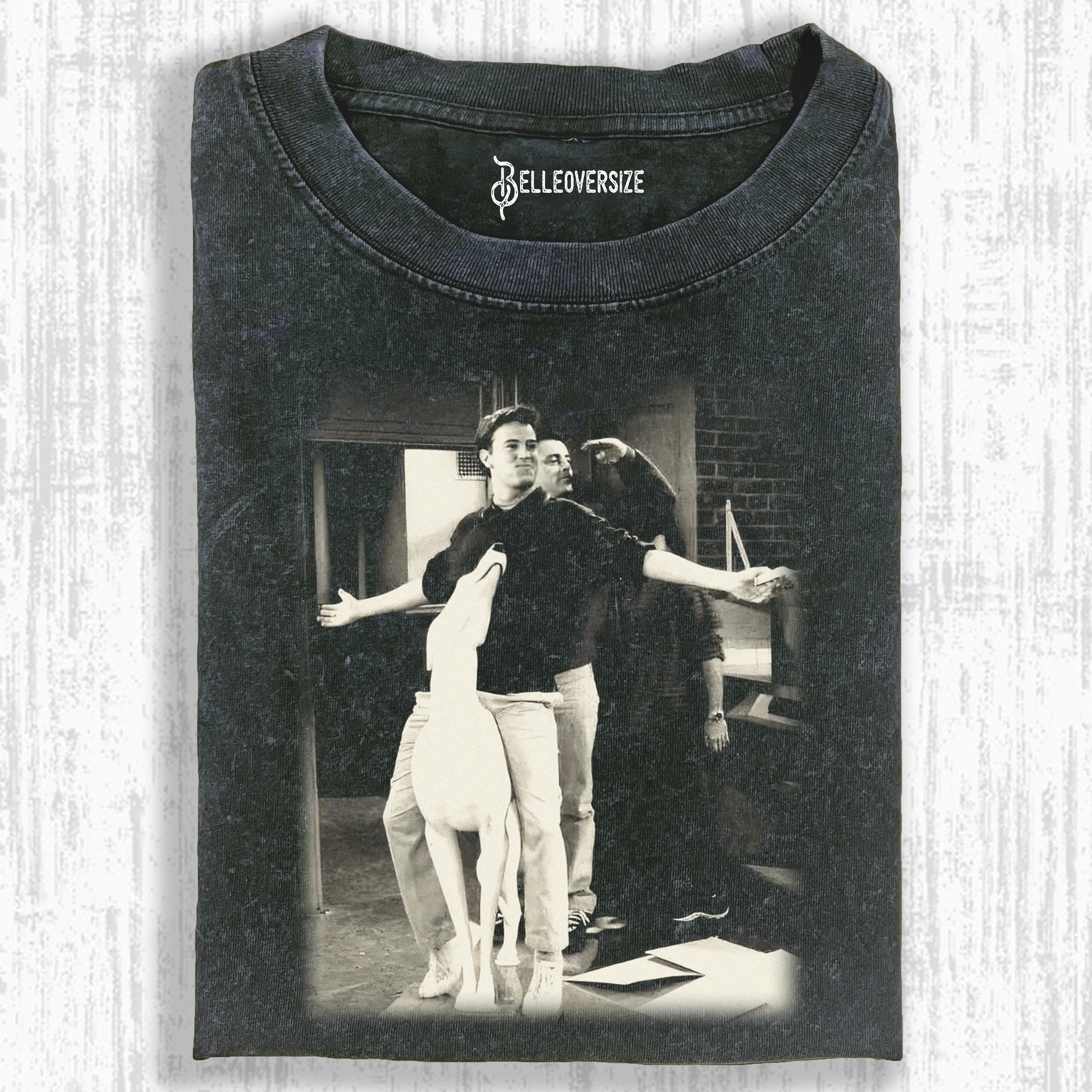 【PORTERNA】Elves Velvet T-Shirt HP DJ ELF FUNNY T-SHIRT