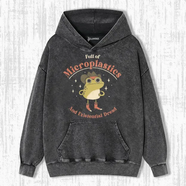 FULL OF MICROPLASTICS HOODIE