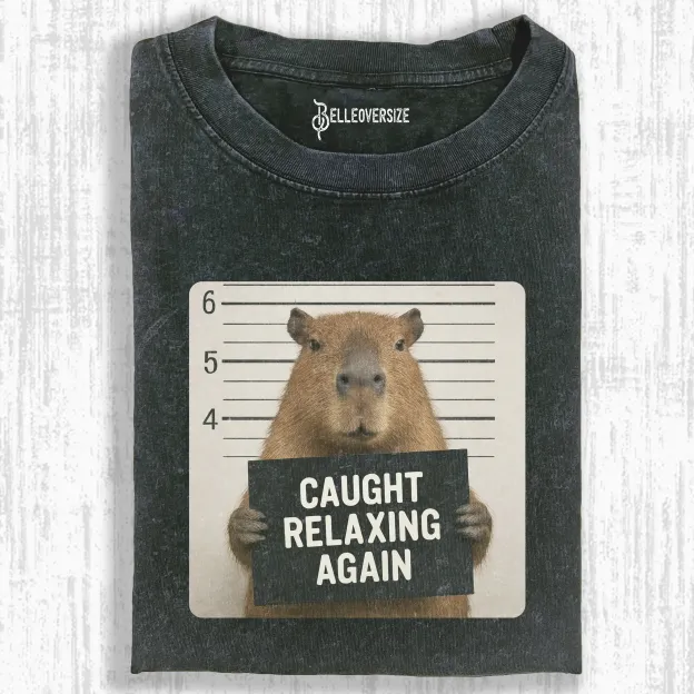 FUNNY CAPYBARA T-SHIRT