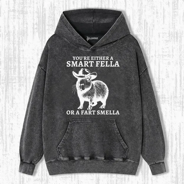 FUNNY CAPYBARA VINTAGE  HOODIE
