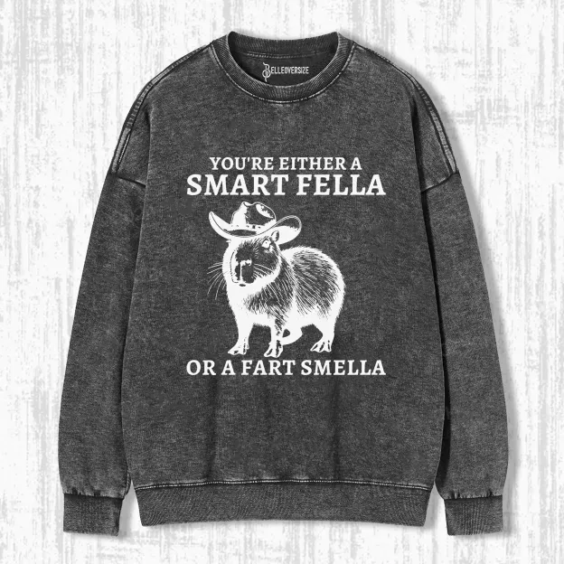 FUNNY CAPYBARA VINTAGE  SWEATSHIRTS
