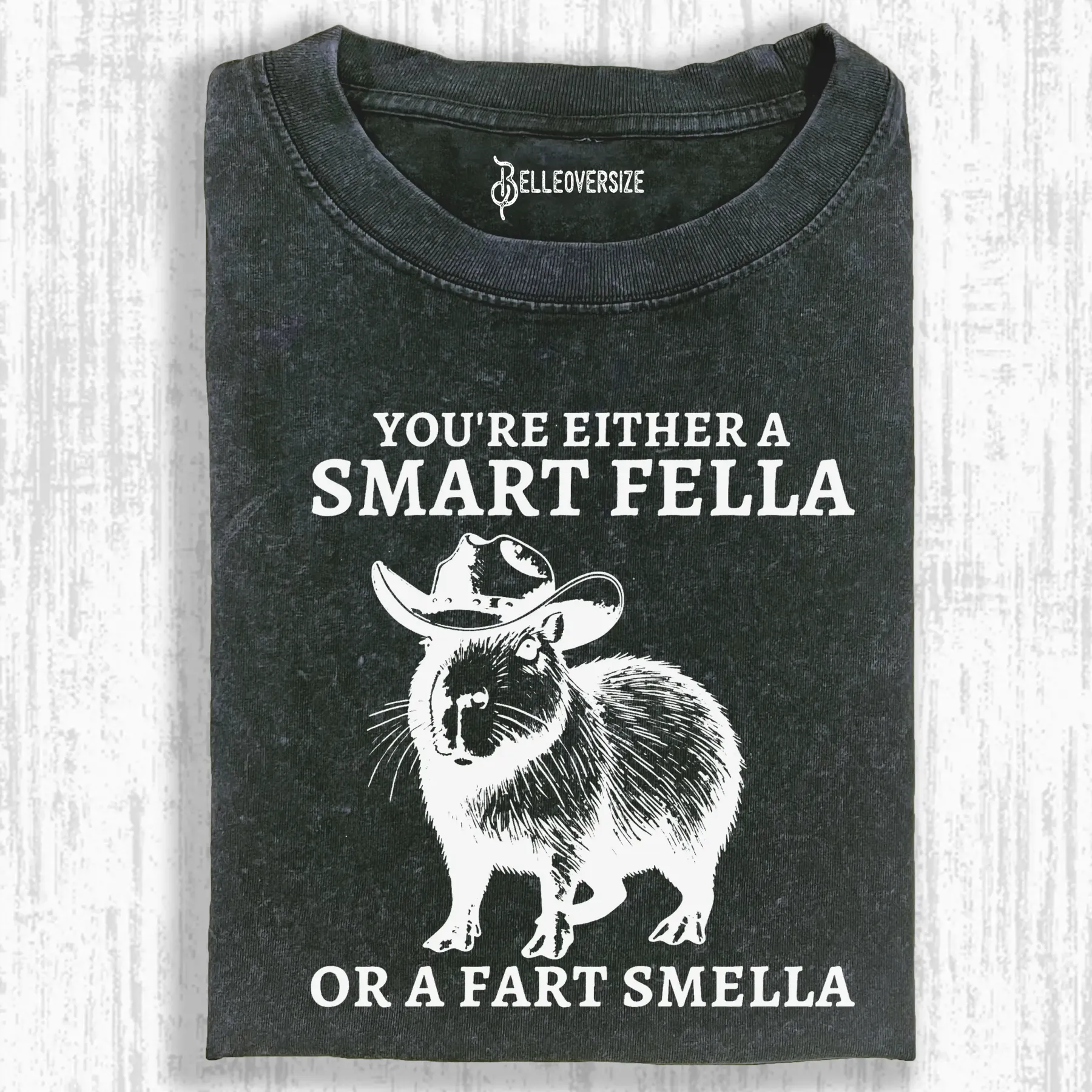 FUNNY CAPYBARA VINTAGE T-SHIRT