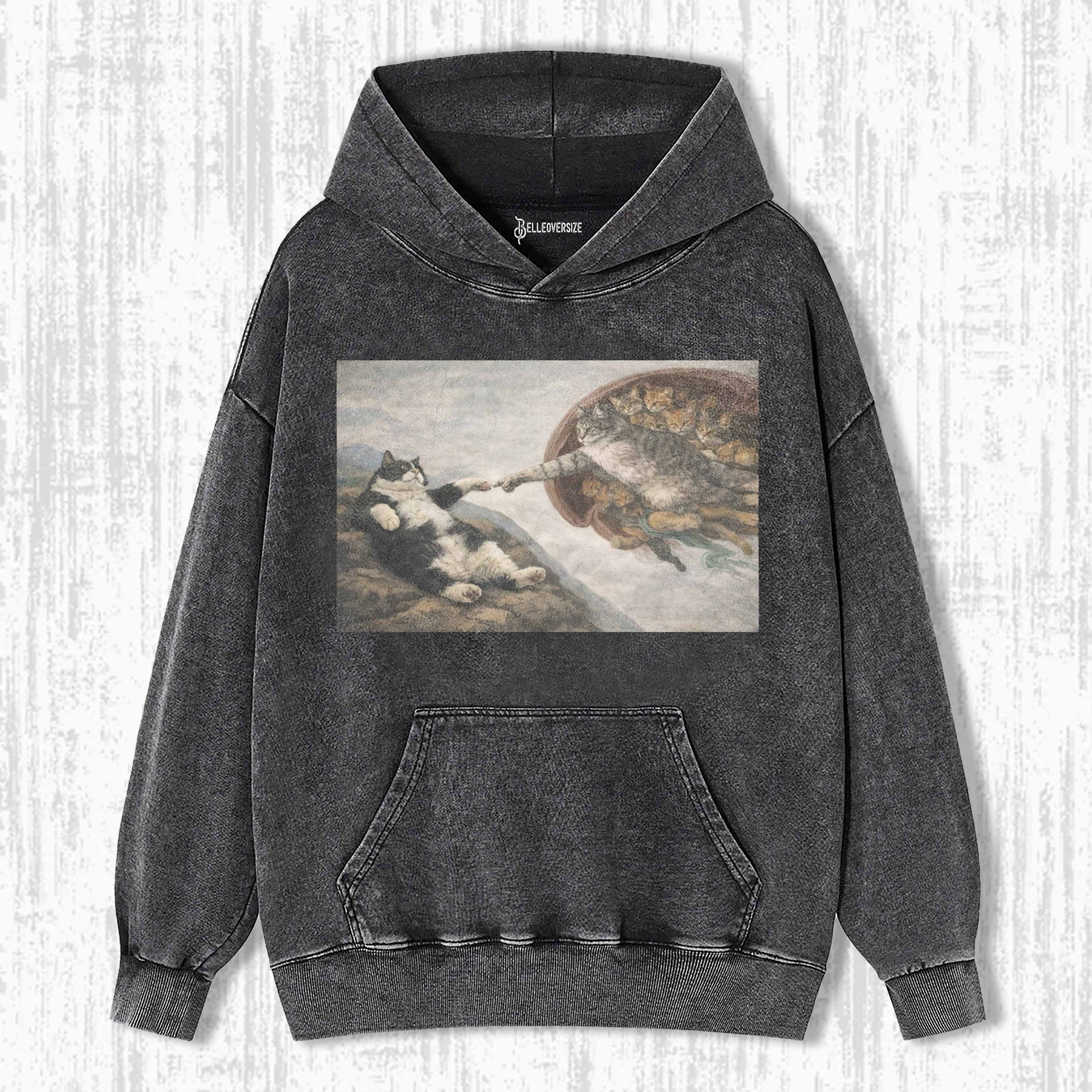 FUNNY CAT HOODIE