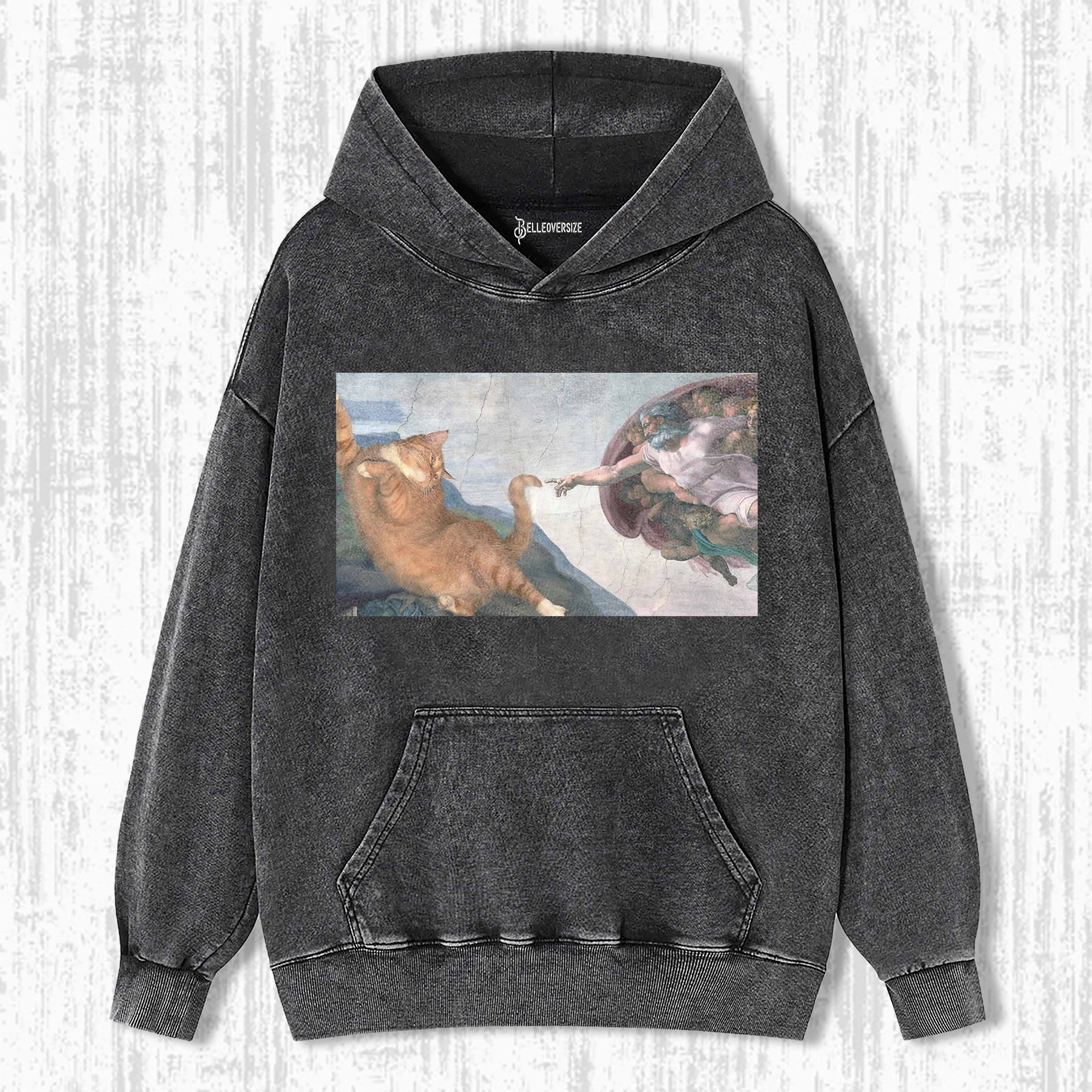 FUNNY CAT HOODIE
