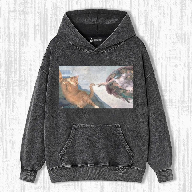 FUNNY CAT HOODIE