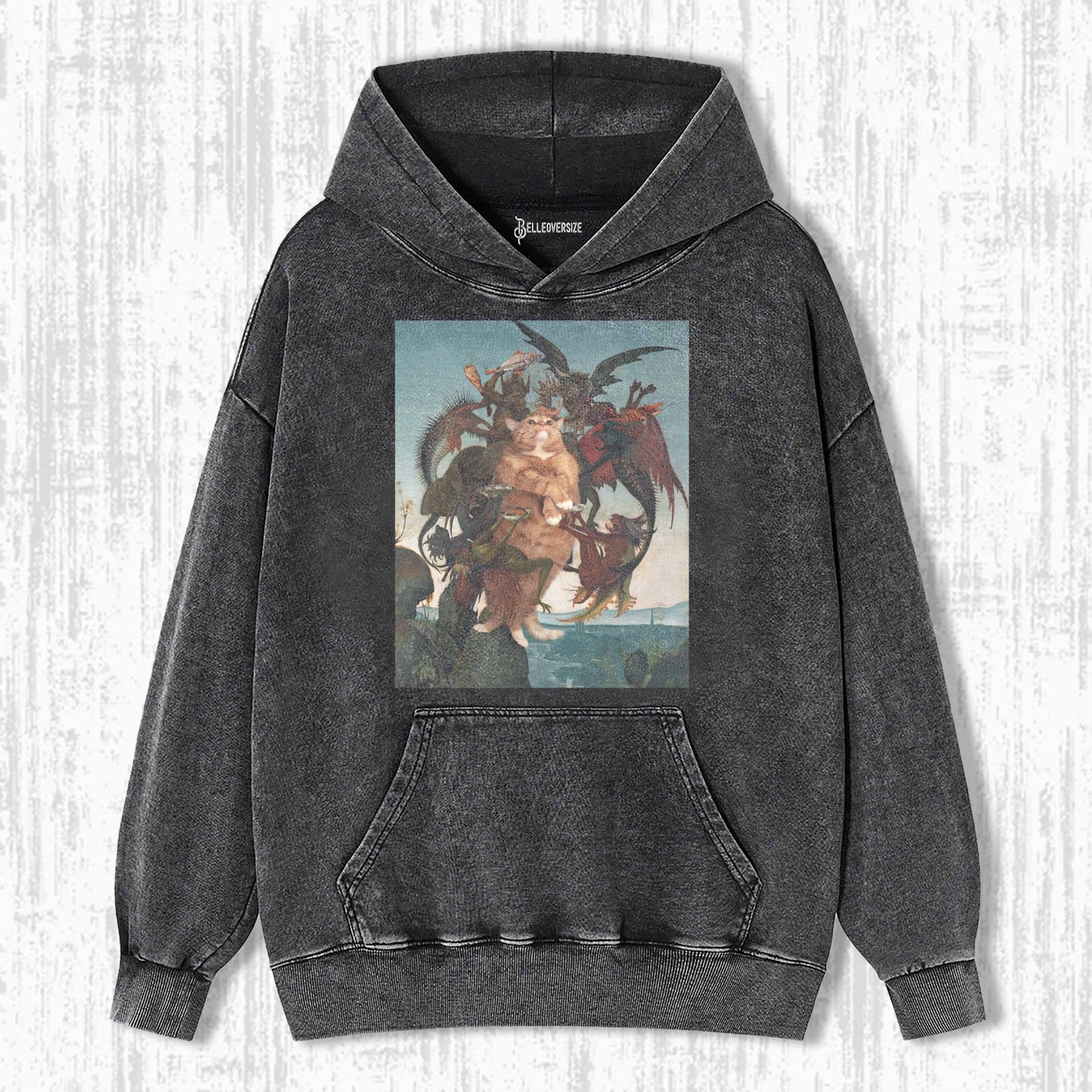 FUNNY CAT HOODIE
