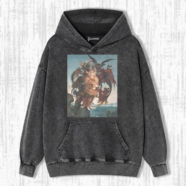 FUNNY CAT HOODIE