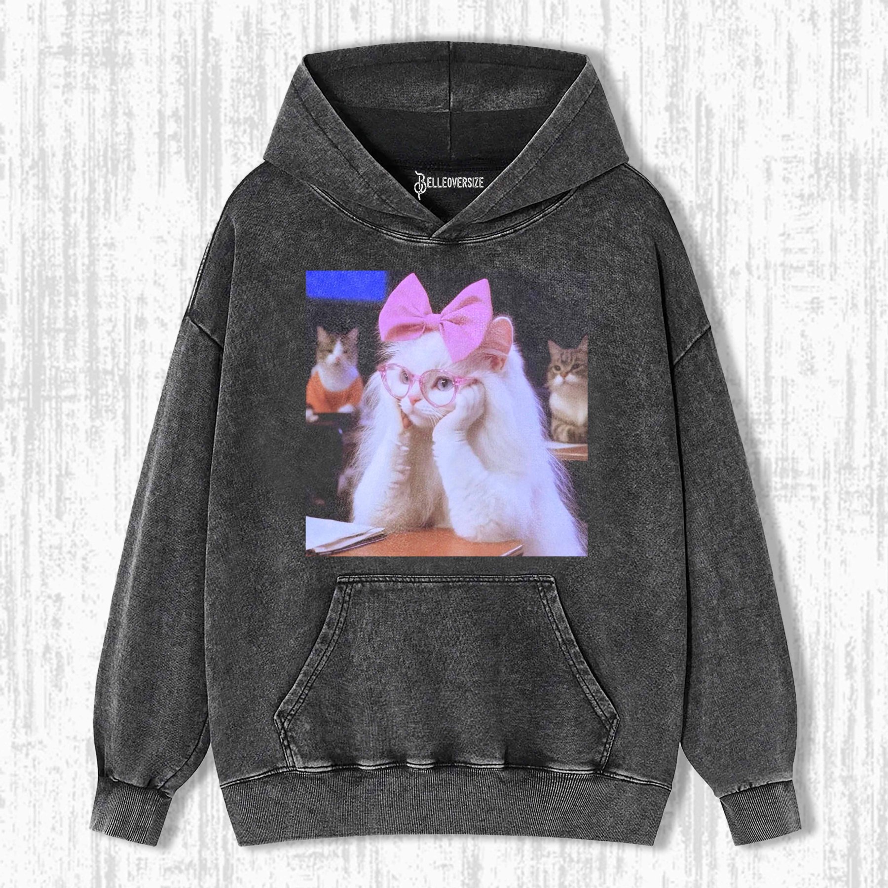 FUNNY CAT HOODIE