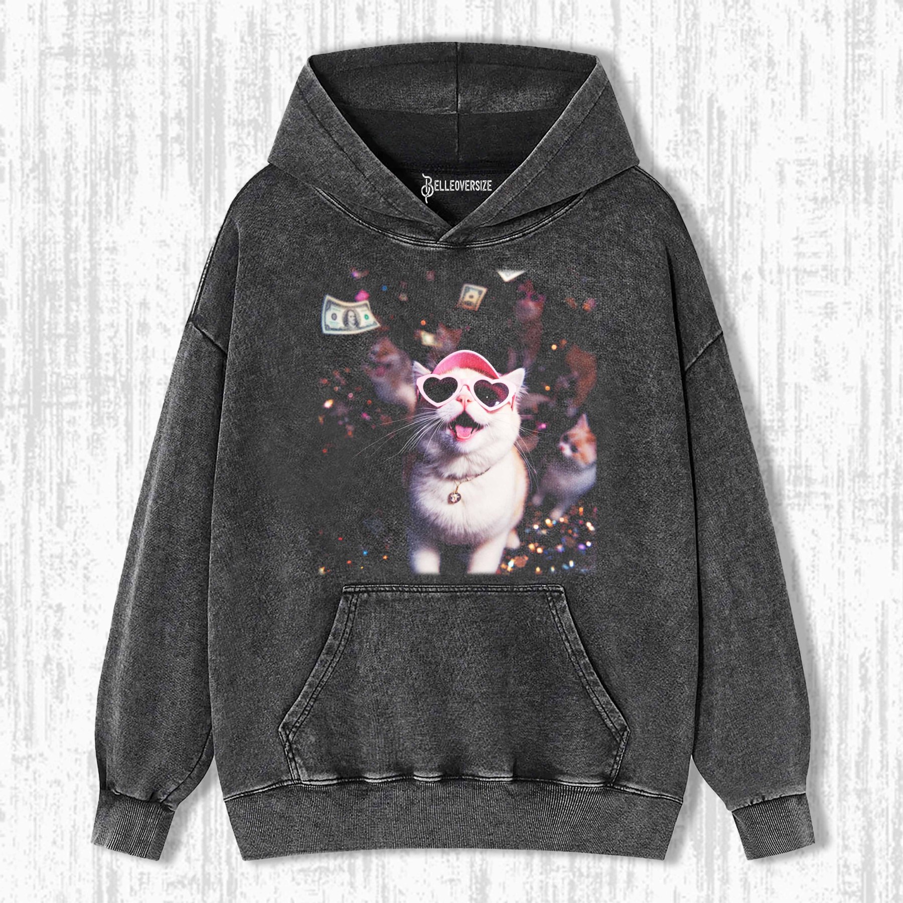 FUNNY CAT HOODIE