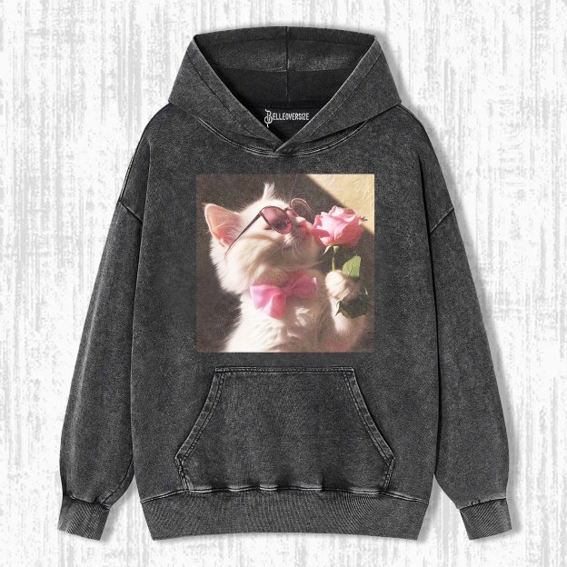 FUNNY CAT HOODIE