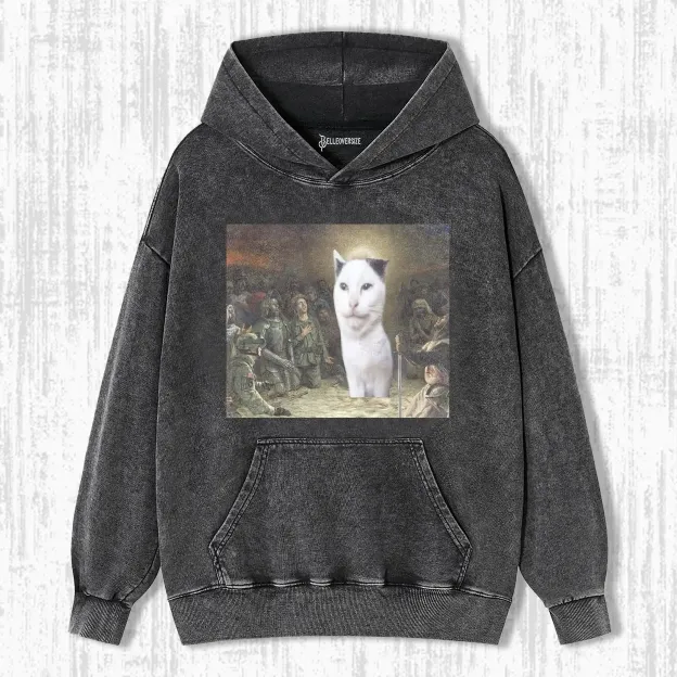 FUNNY CAT HOODIE