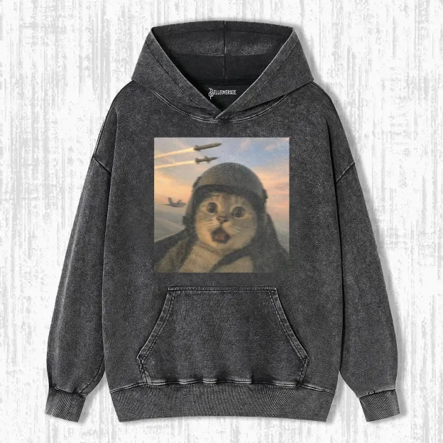 FUNNY CAT HOODIE