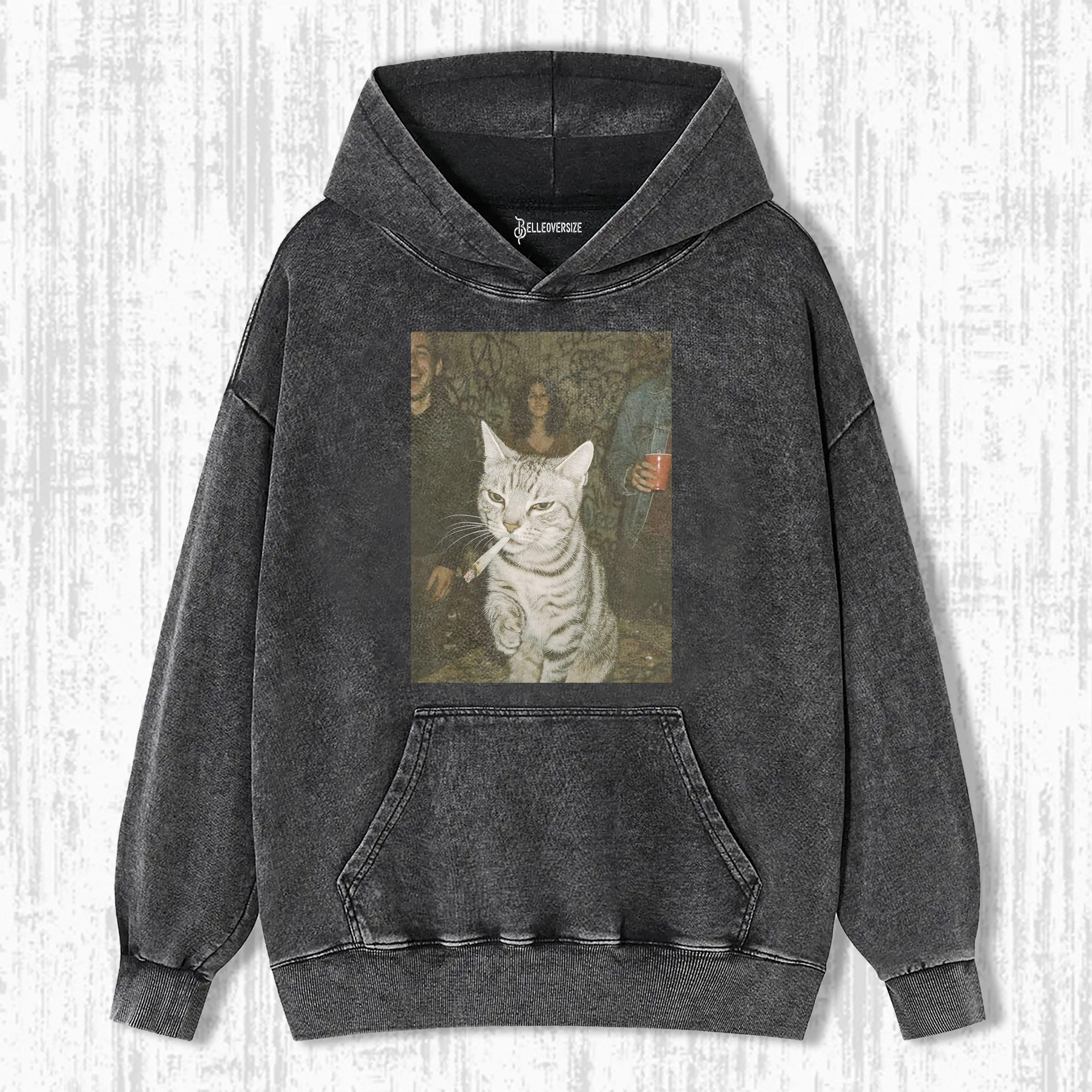 FUNNY CAT HOODIE