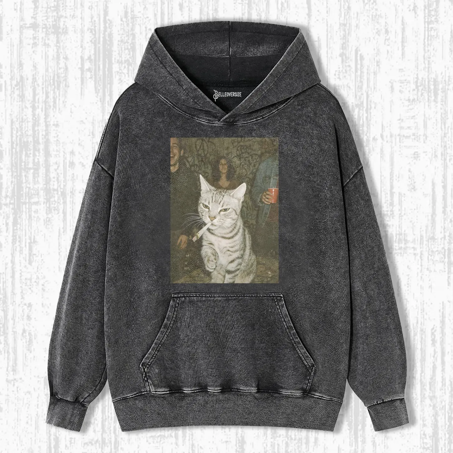 FUNNY CAT HOODIE