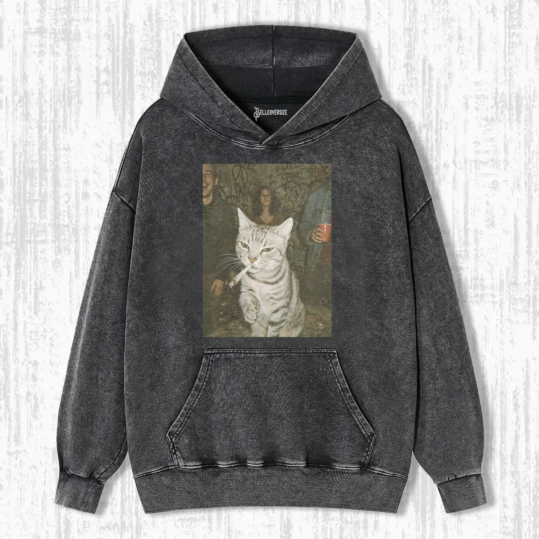 FUNNY CAT HOODIE