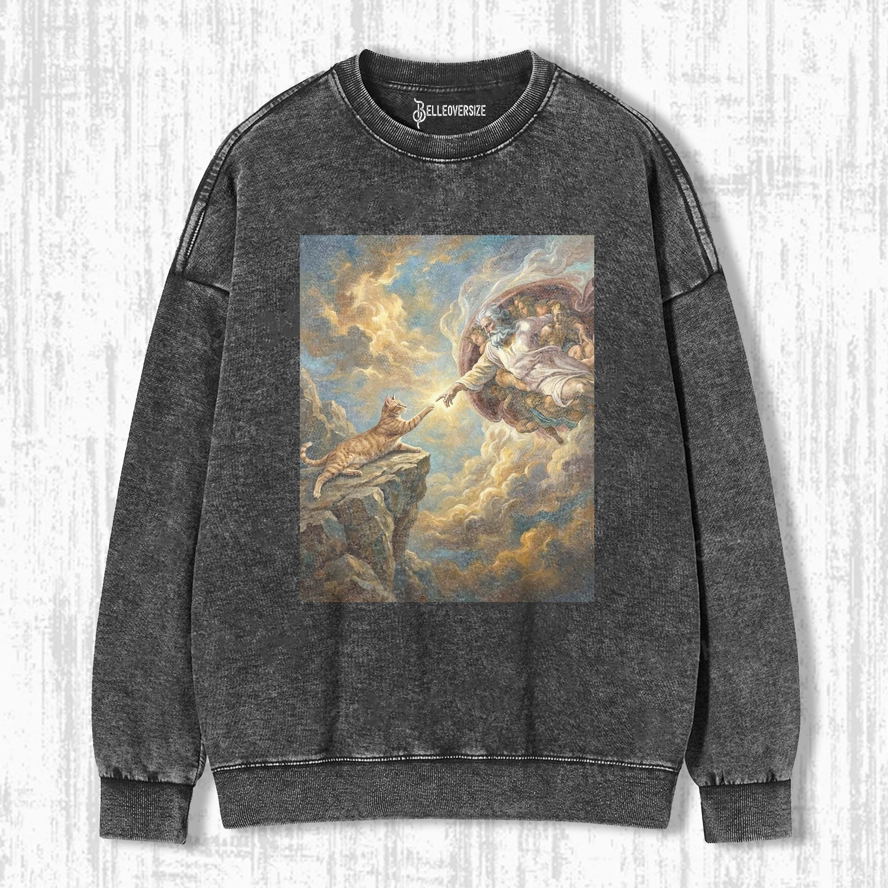 FUNNY CAT SWEATSHIRTS