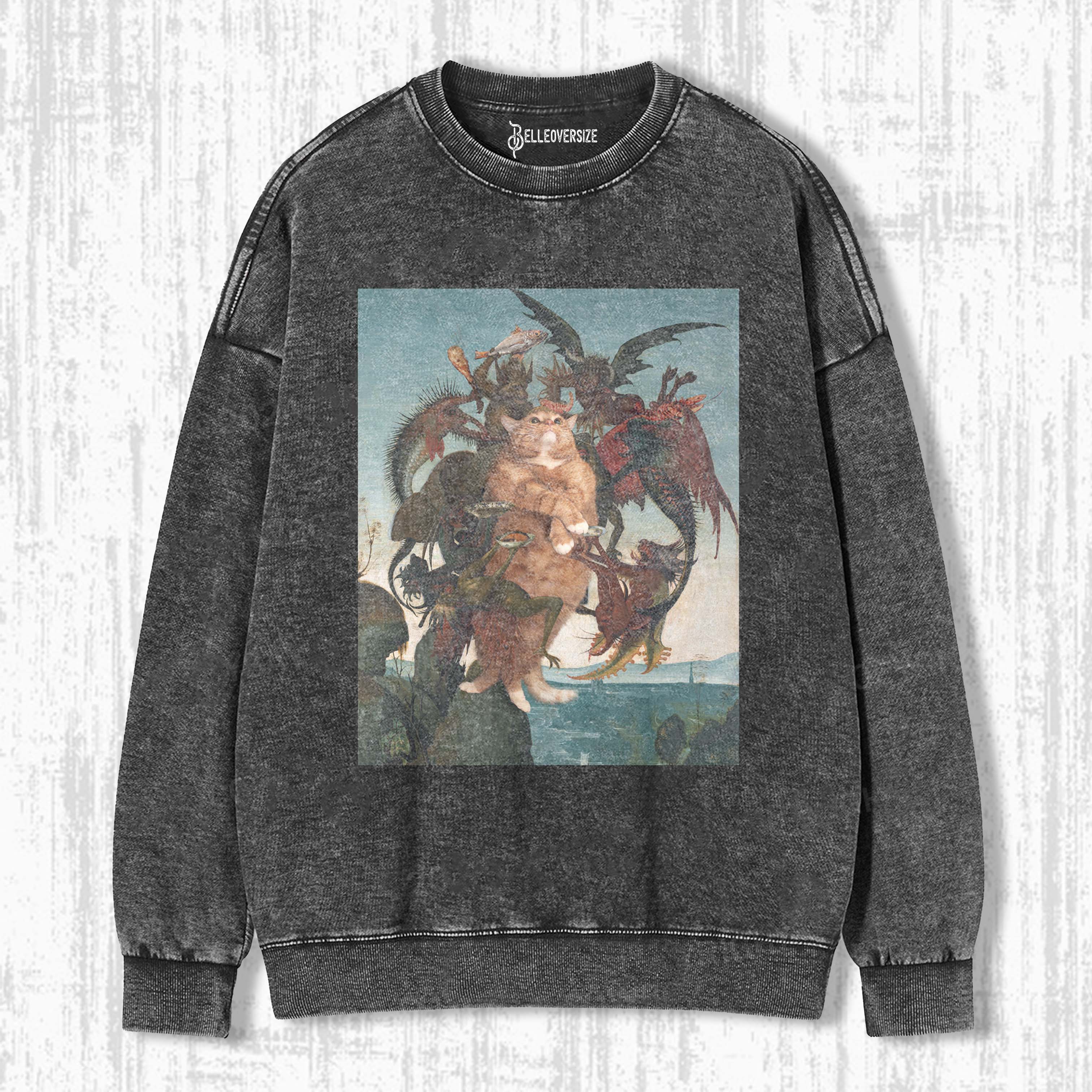 FUNNY CAT SWEATSHIRTS