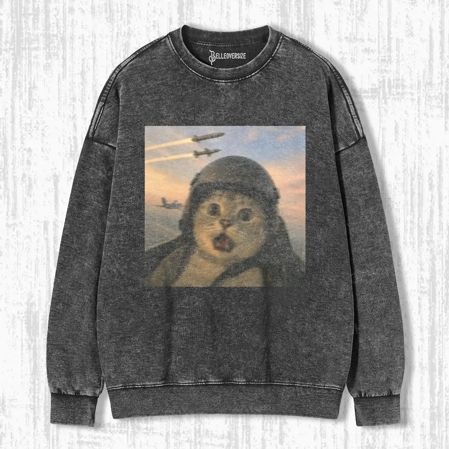 FUNNY CAT SWEATSHIRTS 