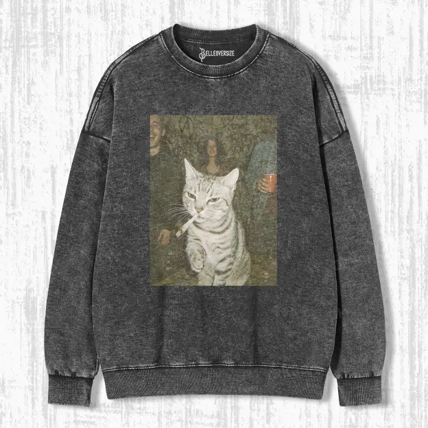 FUNNY CAT SWEATSHIRTS
