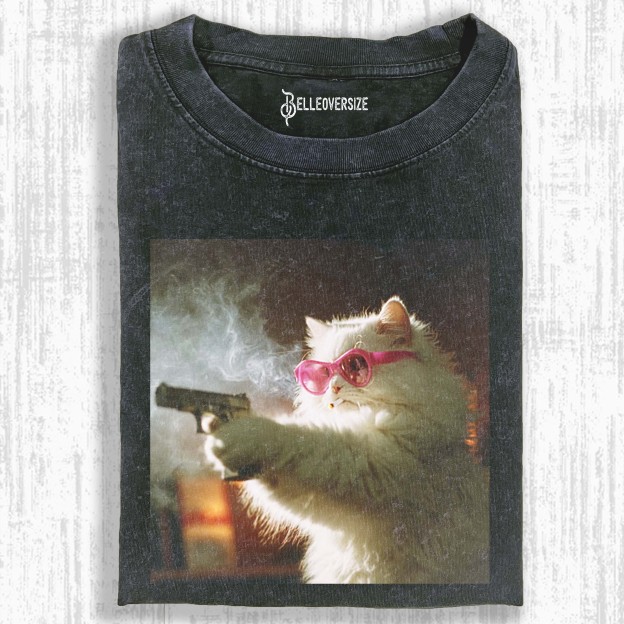 FUNNY CAT T-SHIRT