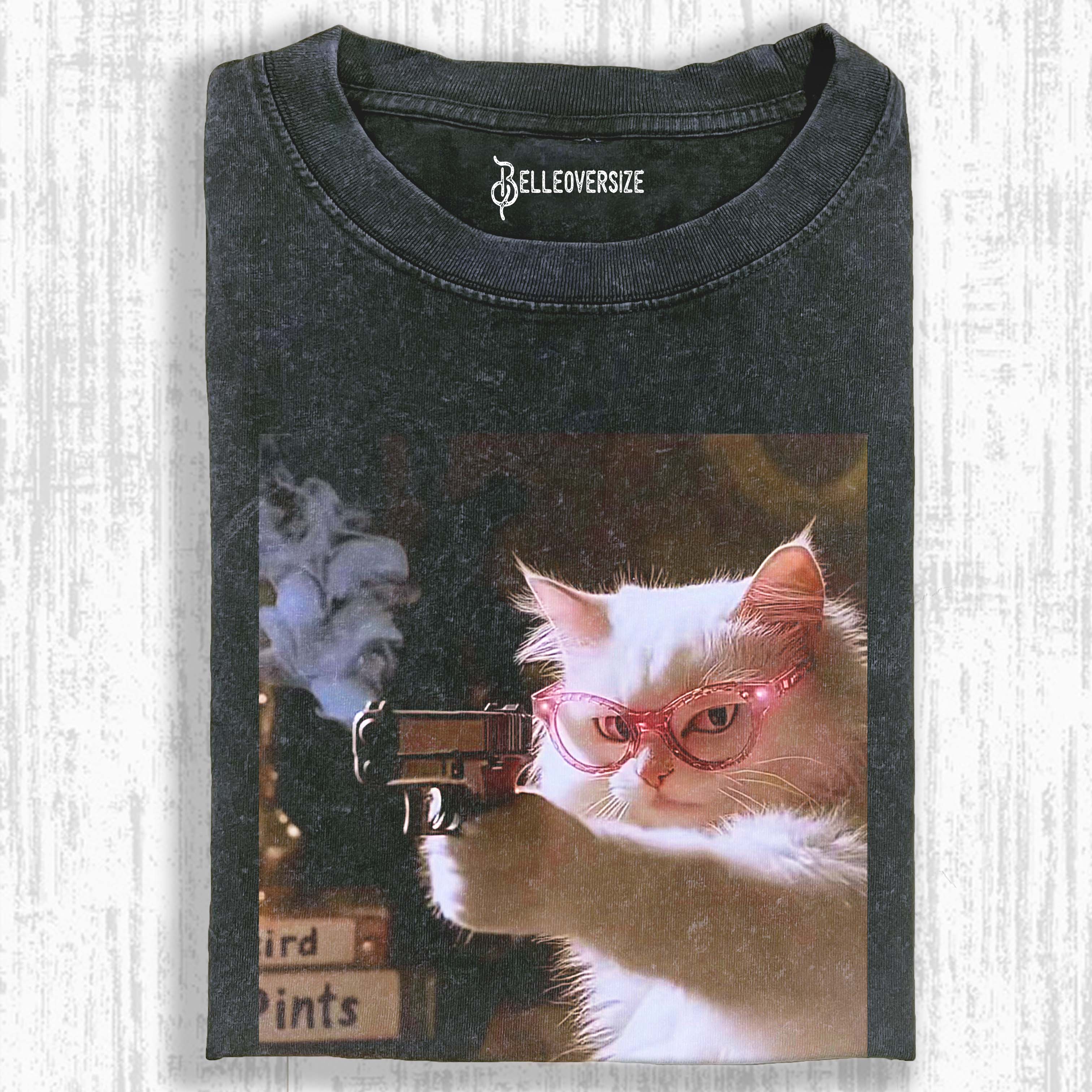 FUNNY CAT T-SHIRT