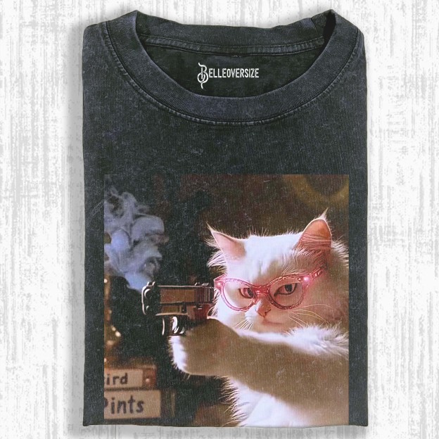 FUNNY CAT T-SHIRT