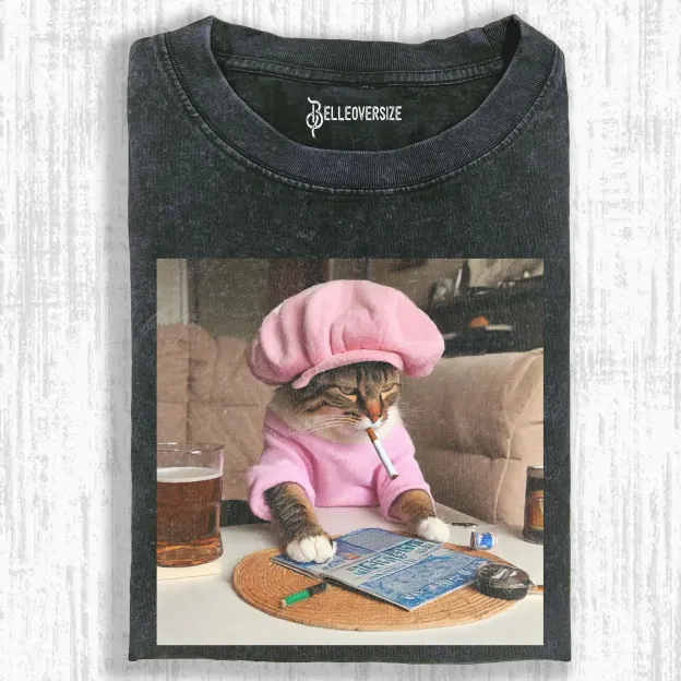 FUNNY CAT T-SHIRT