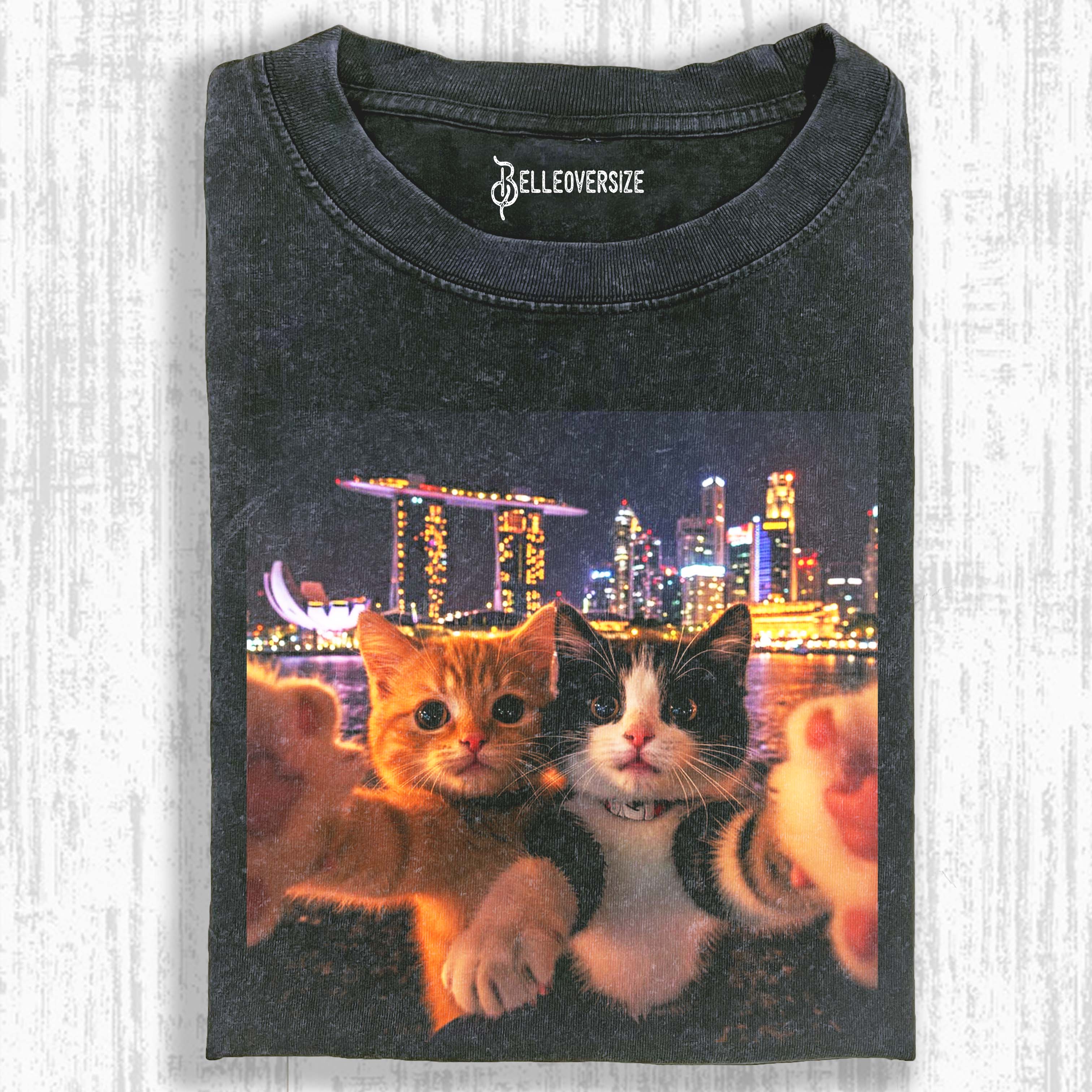 FUNNY CAT T-SHIRT