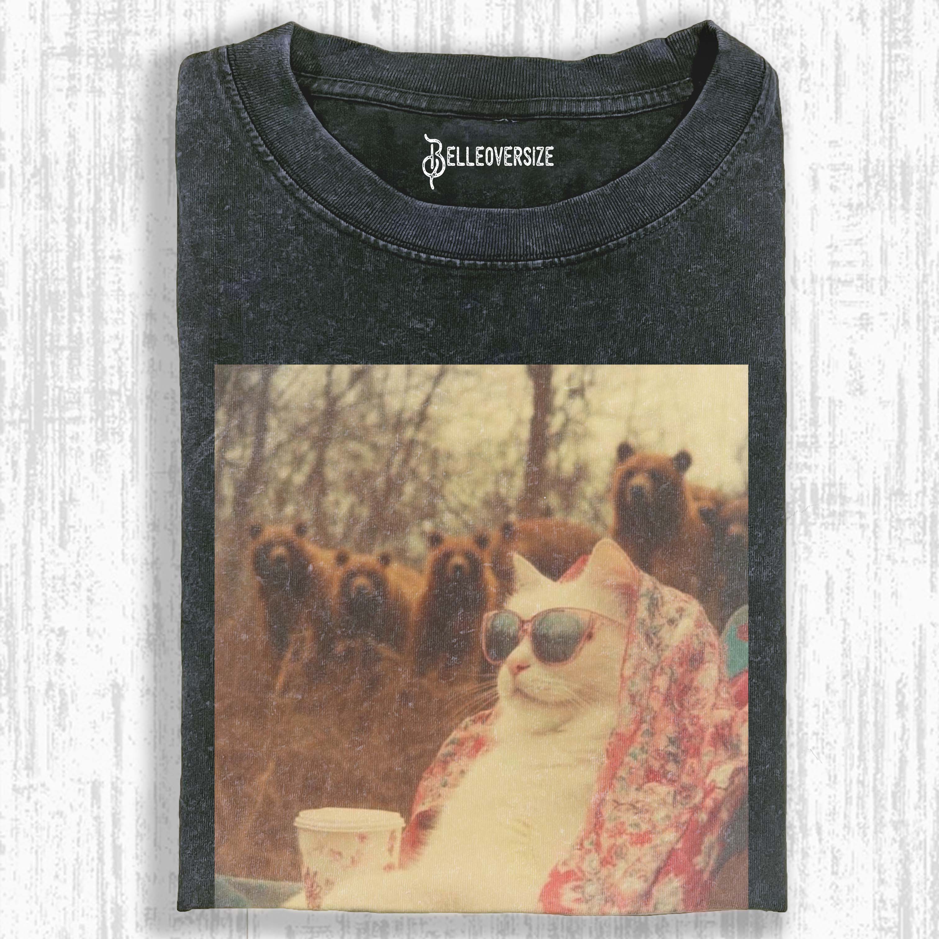 FUNNY CAT T-SHIRT