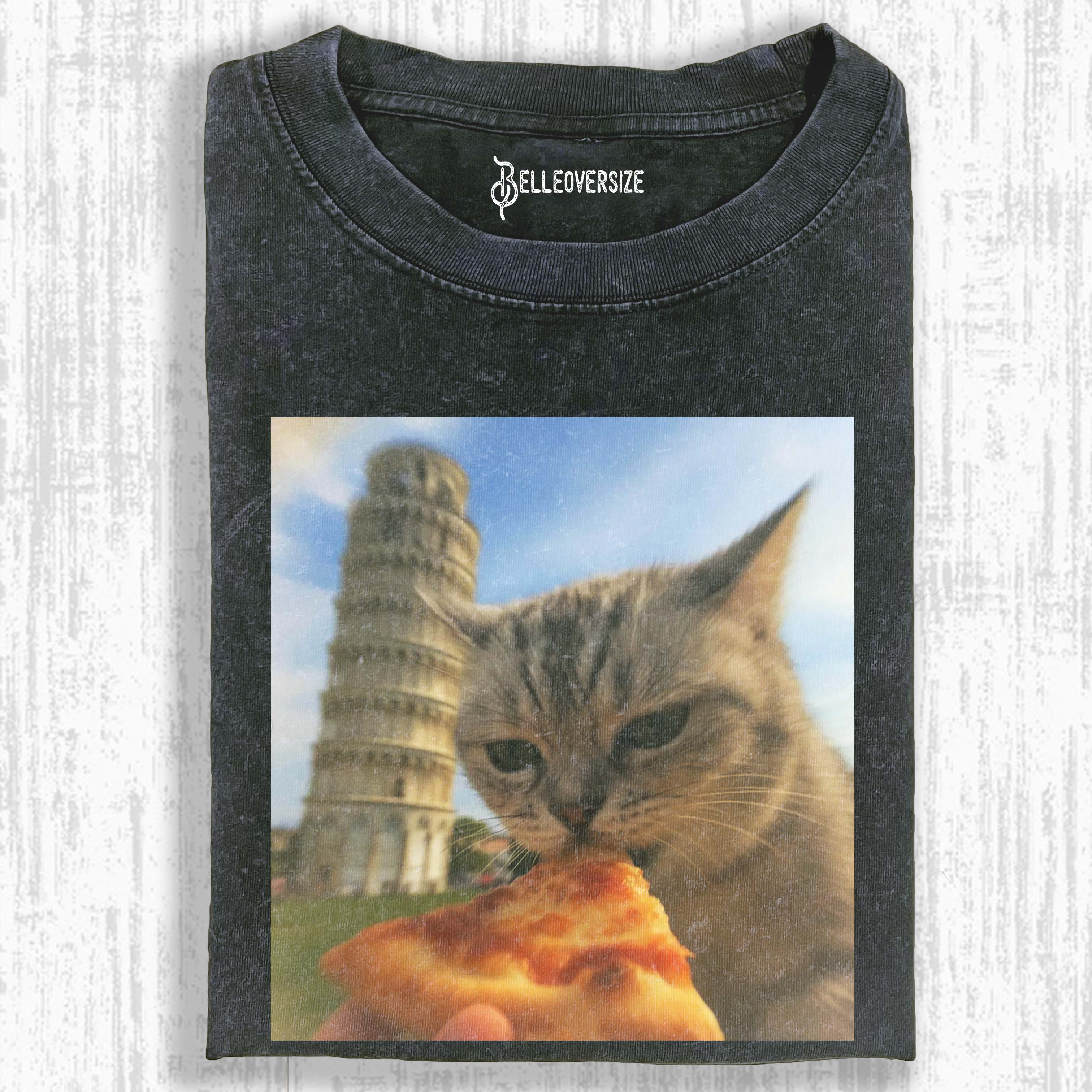 FUNNY CAT T-SHIRT 
