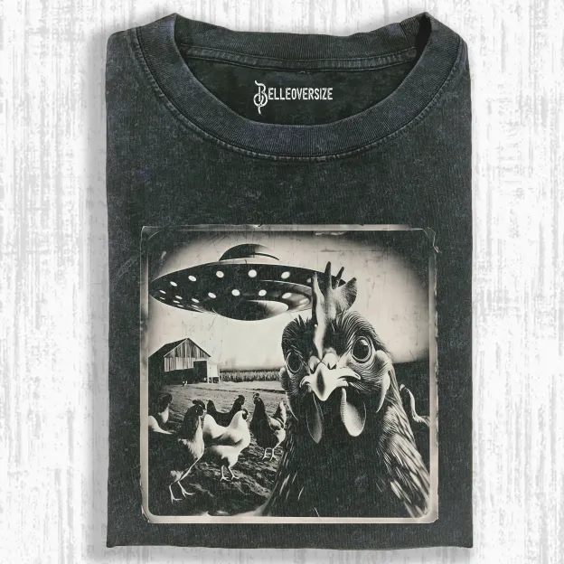 FUNNY CHICKEN T-SHIRT