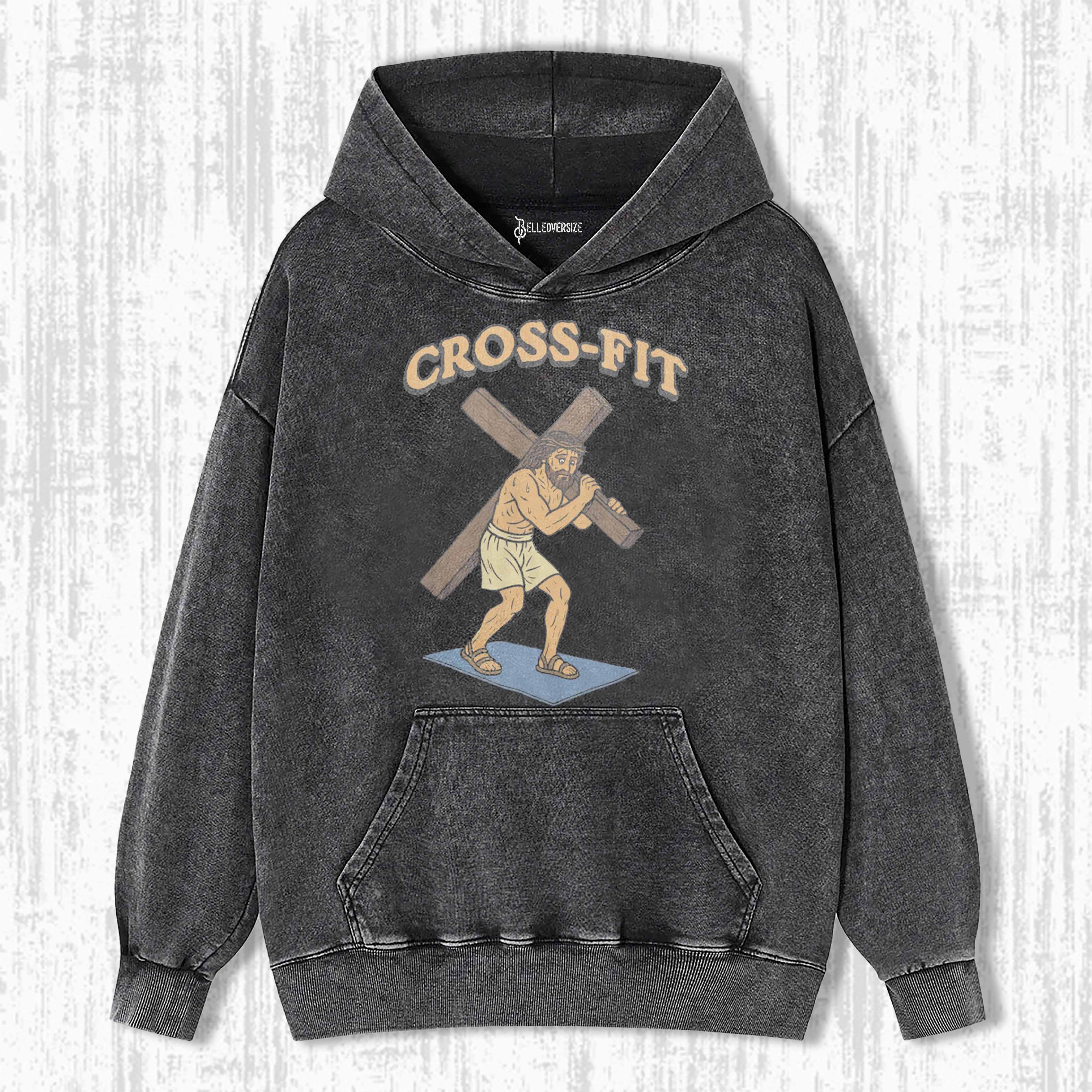 FUNNY CHRISTIAN GYM HOODIE
