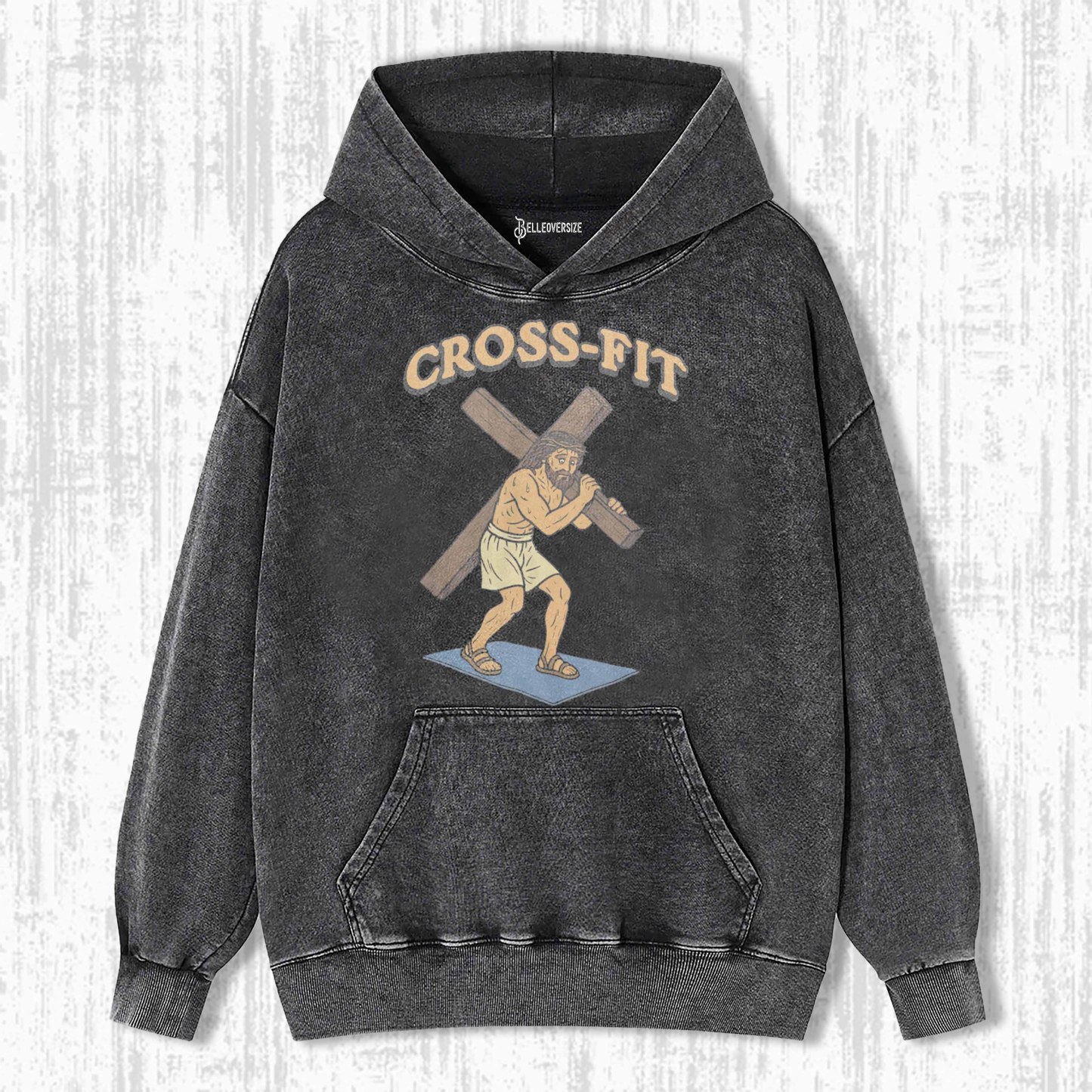 FUNNY CHRISTIAN GYM HOODIE