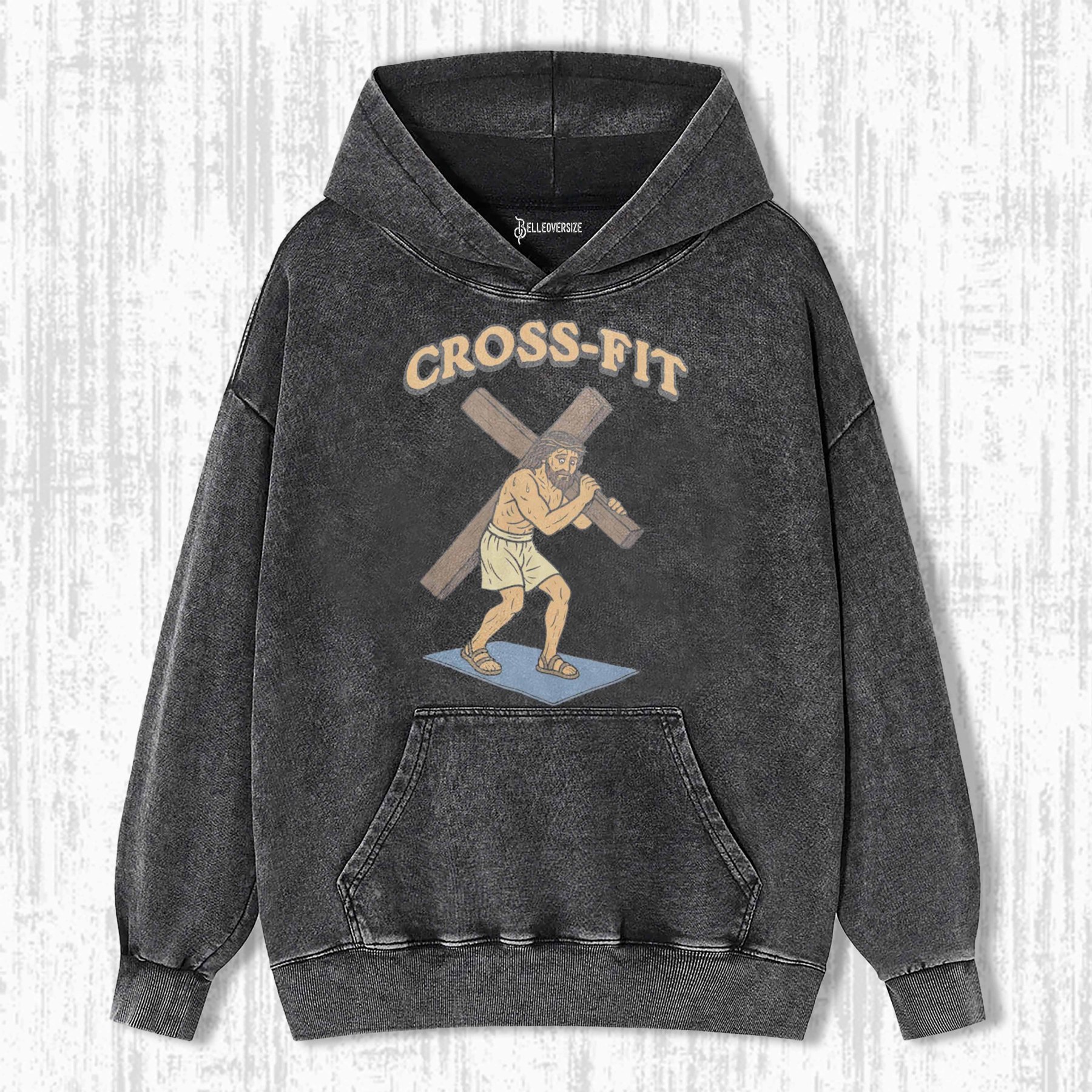 FUNNY CHRISTIAN GYM HOODIE