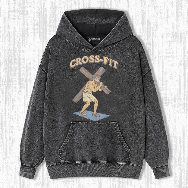 FUNNY CHRISTIAN GYM HOODIE