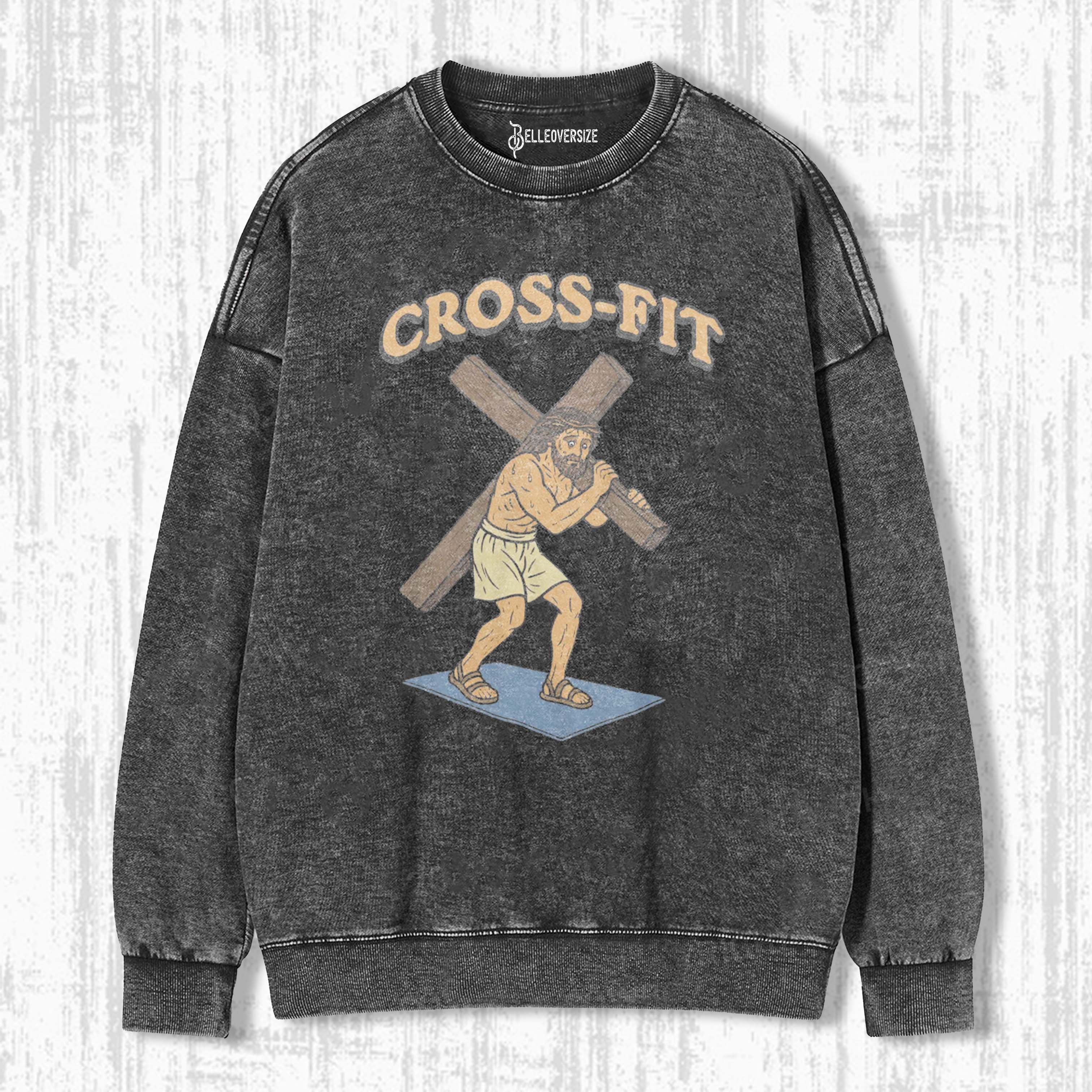 FUNNY CHRISTIAN GYM SWEATSHIRTS
