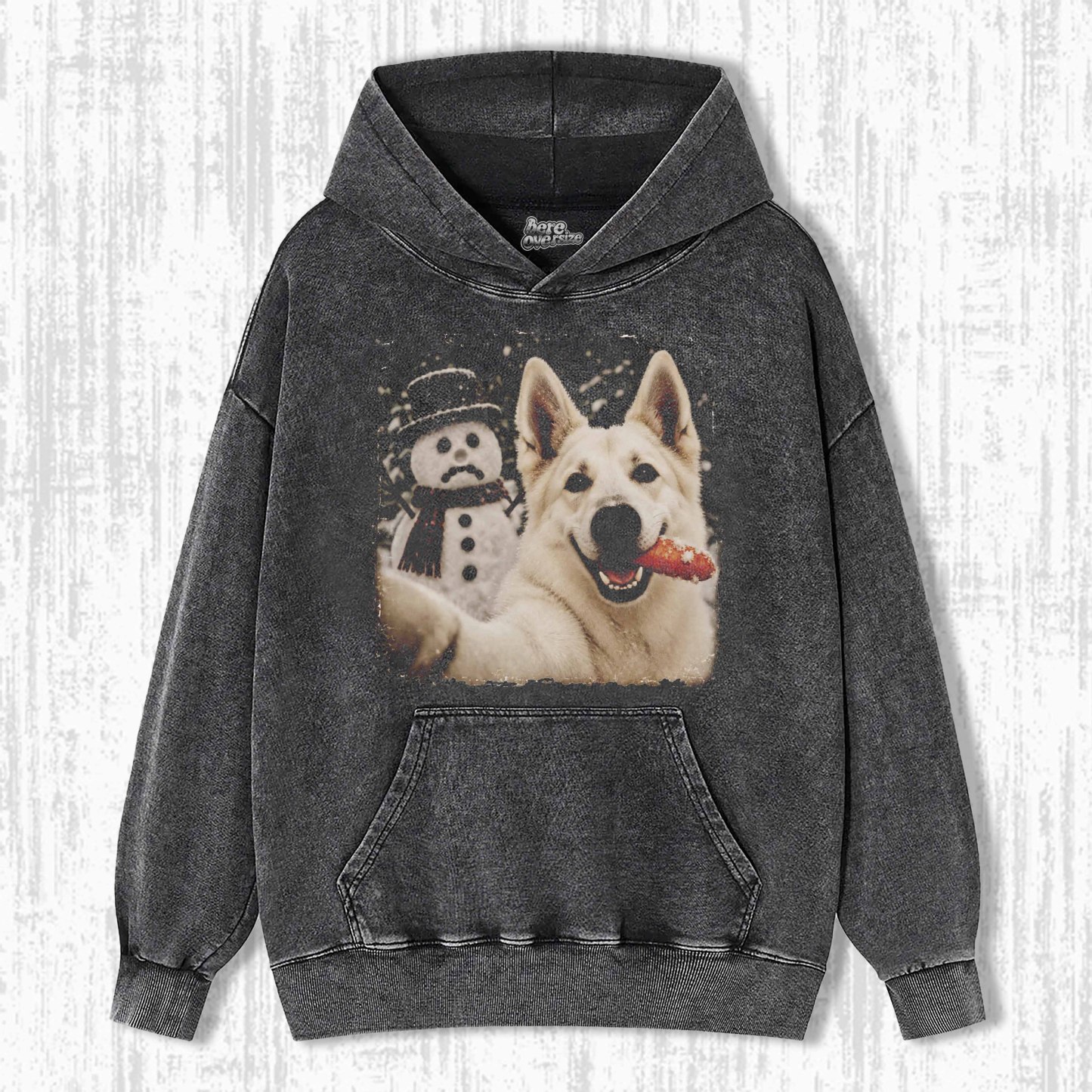 FUNNY CHRISTMAS DOG T-SHIRT 