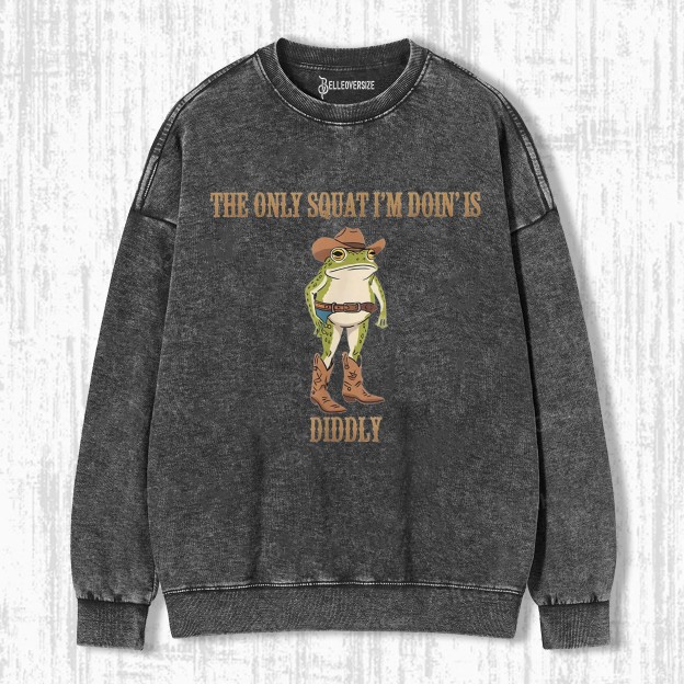 FUNNY COWBOY FROG SWEATSHIRTS