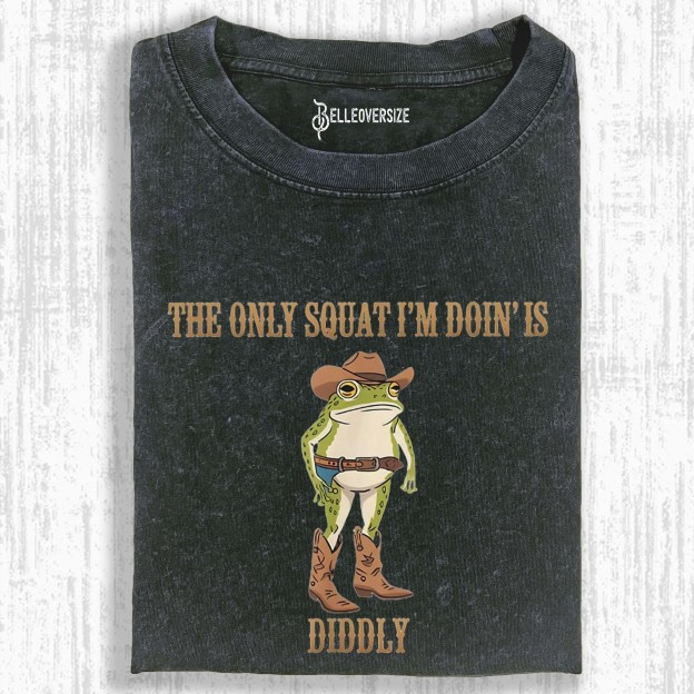 FUNNY COWBOY FROG T SHIRT 