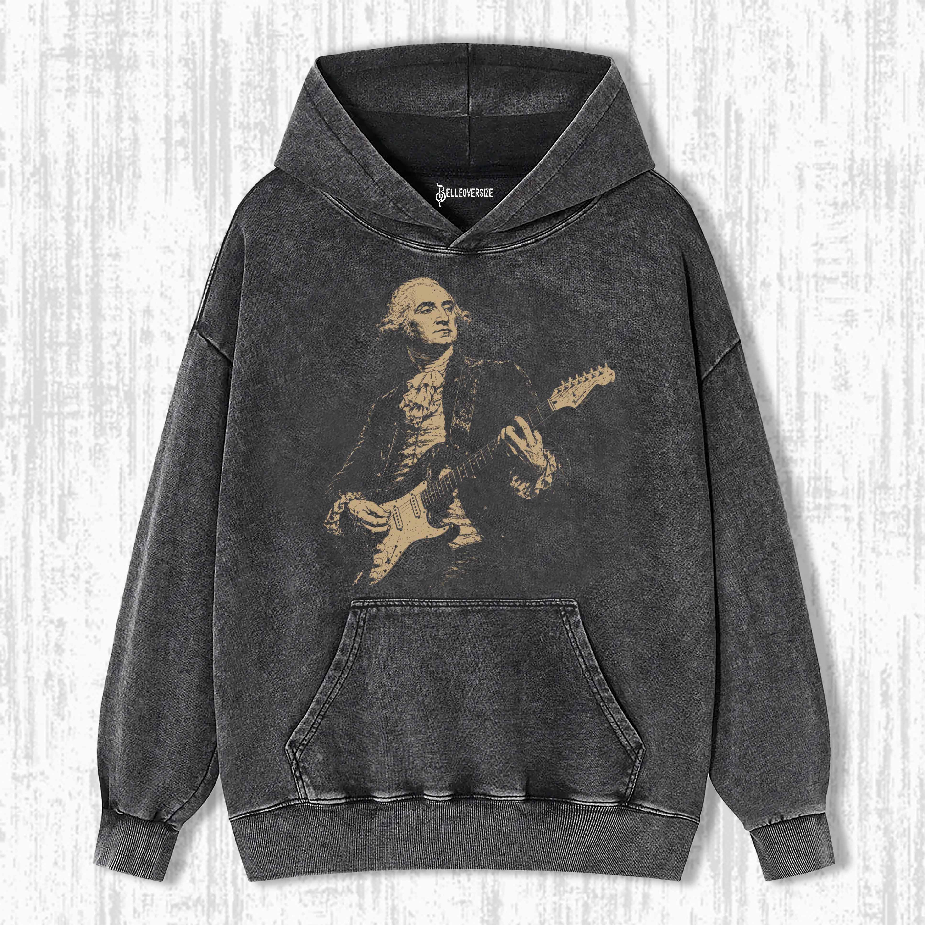 FUNNY GEORGE WASHINGTON HOODIE