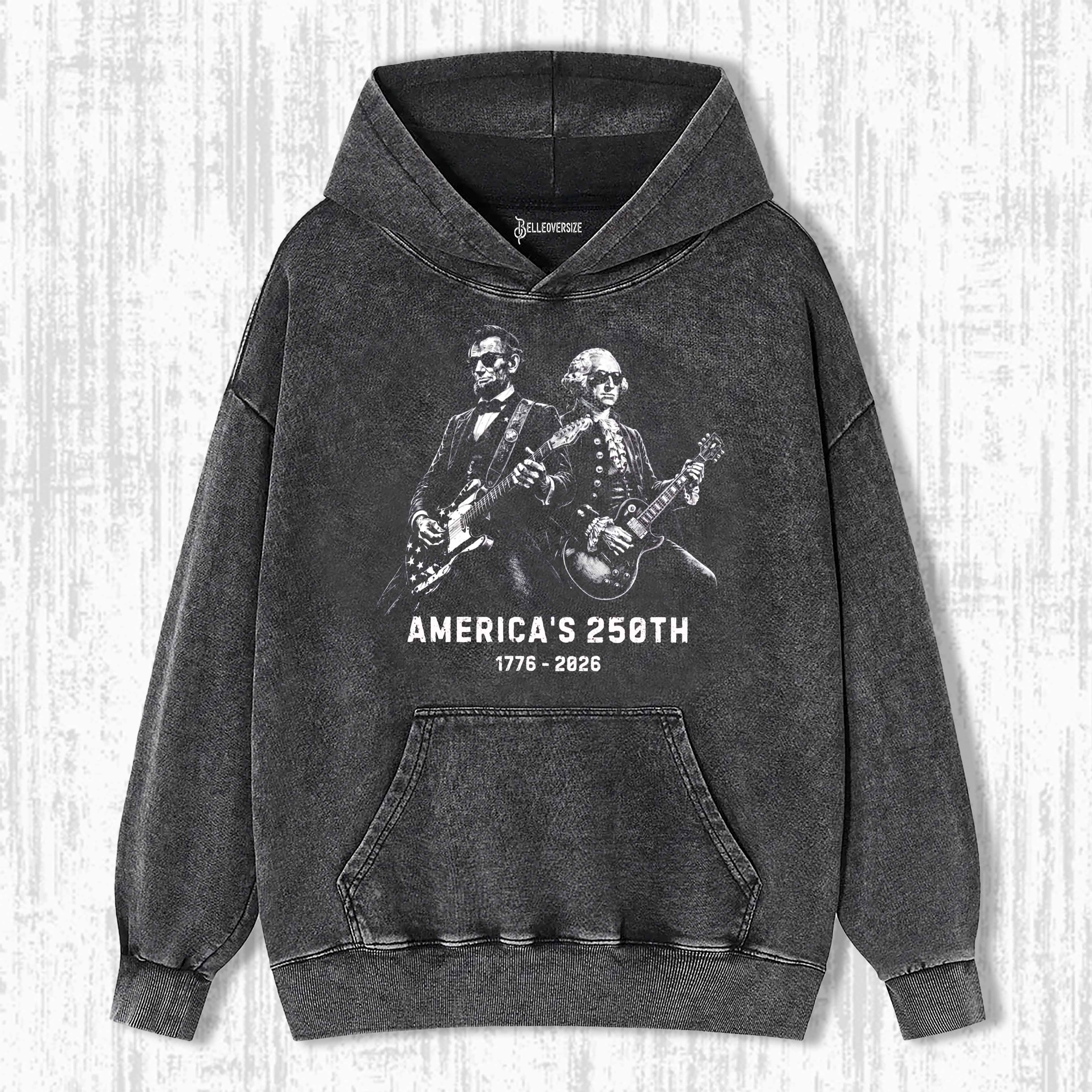 FUNNY GEORGE WASHINGTON HOODIE