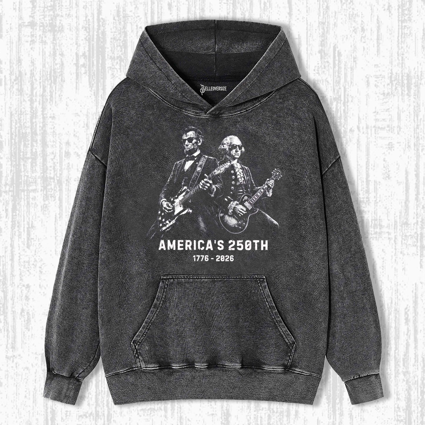 FUNNY GEORGE WASHINGTON HOODIE